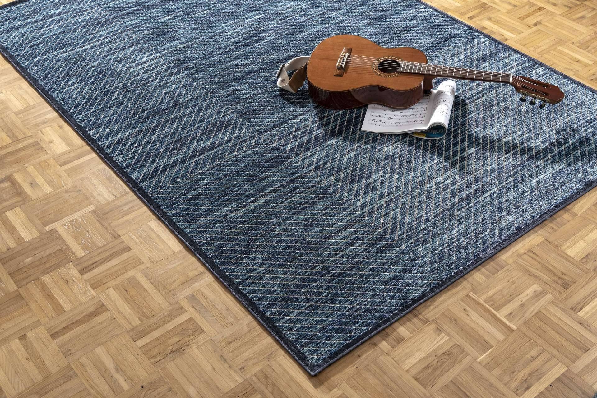 Teppich Modern 160x230cm Viskose Designteppich – Bild 4
